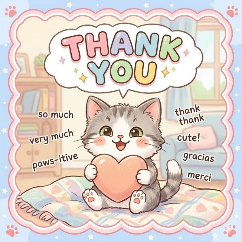 Meme thank you dễ thương - 5