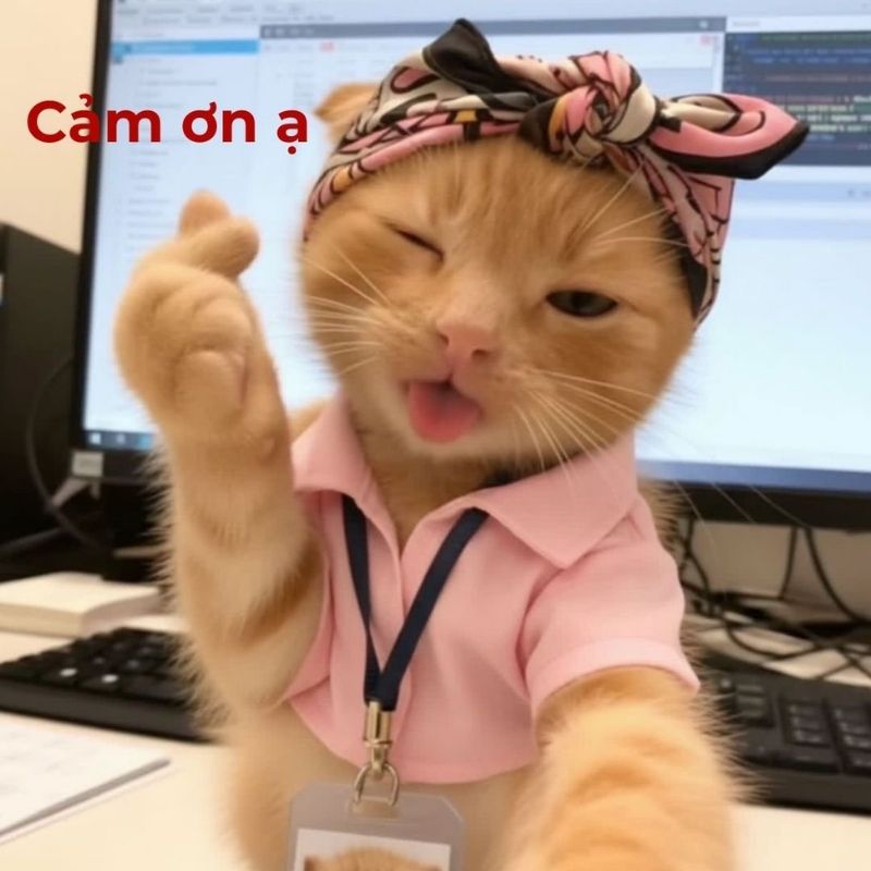 Meme cảm ơn cute - 2