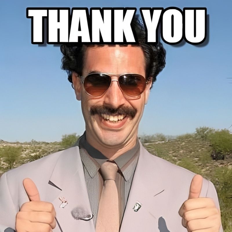 Meme cảm ơn bựa cà khịa nhẹ - 4