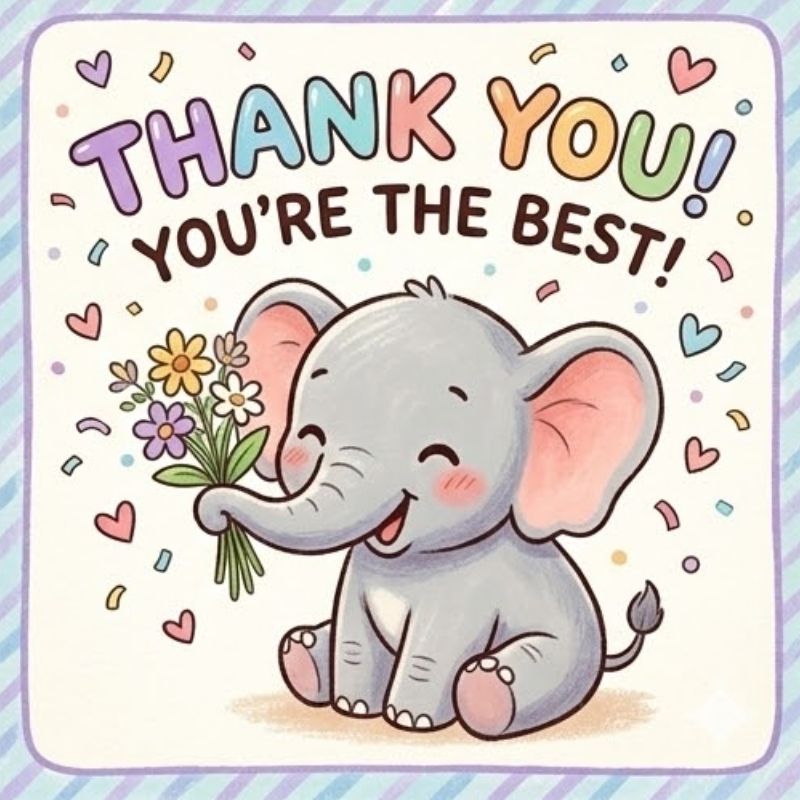 Meme cảm ơn cute - 4