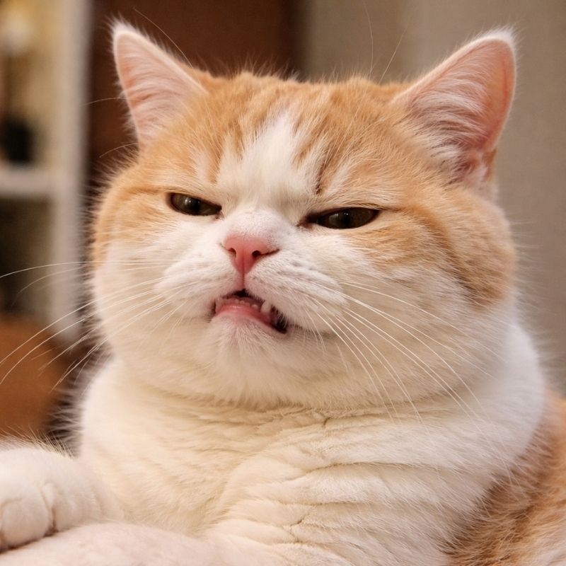 Meme mèo chê dễ thương - 1