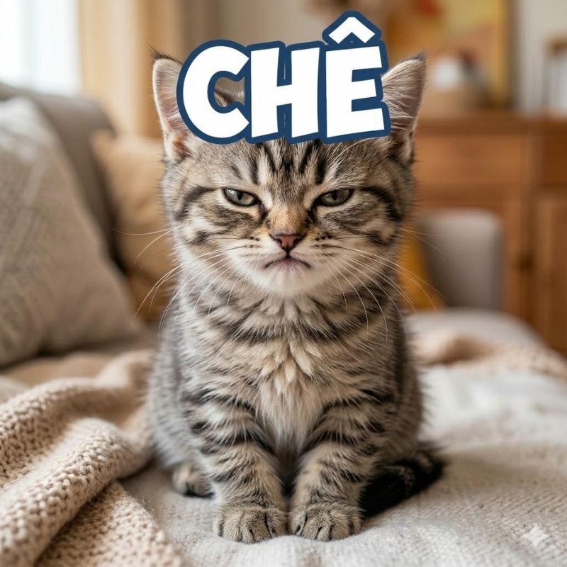 Meme mèo chê dễ thương - 2
