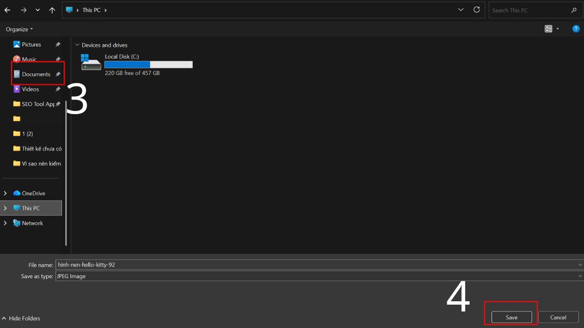 Cách tải meme ngại chất lượng miễn phí trên máy tính - bước 3