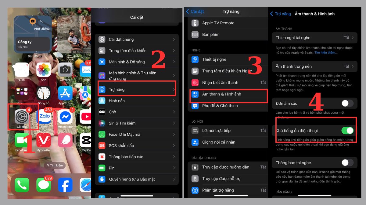 Cách khắc phục microphone bị rè - bật/tắt chế độ khử tiếng ồn