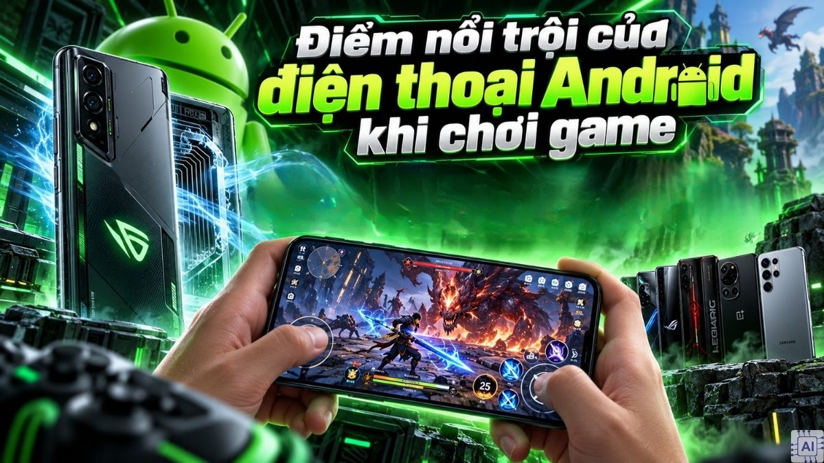 Những điểm vượt trội của Android và iPhone khi chơi game với android