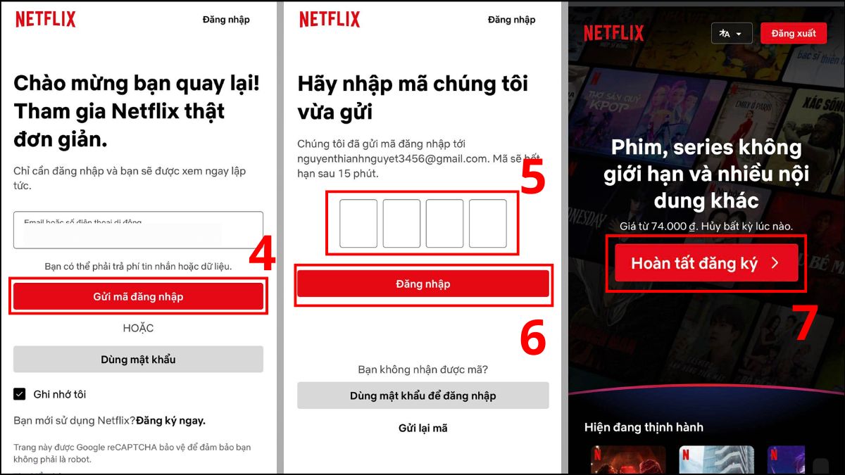 Cách đăng ký gói xem trên Netflix - bước 2
