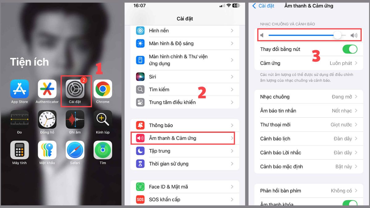Cách khắc phục lỗi nhạc chuông Zalo bị nhỏ - kiểm tra cài đặt âm lượng