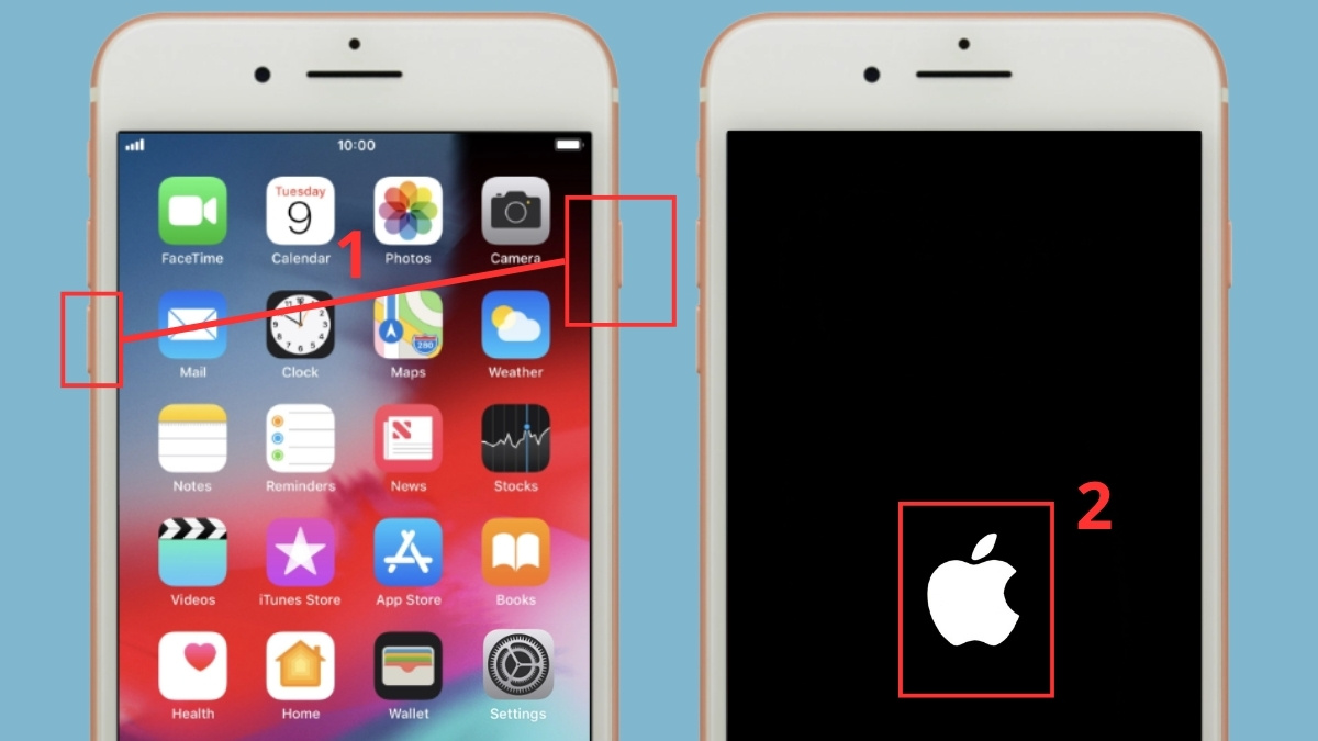 Nút sườn iPhone có tính năng gì? với iphone 7, 7 plus - khỏi động lại máy