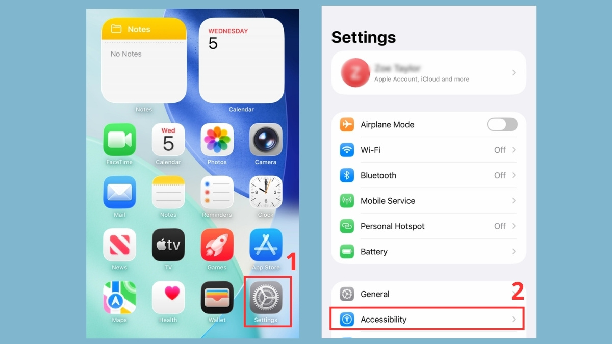 Cách khắc phục nút sườn iPhone bị liệt hoặc không nhạy sử dụng AssistiveTouch - bước 1