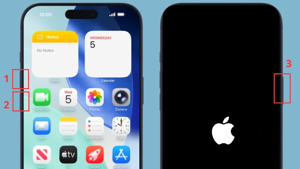 Nút sườn iPhone có tính năng gì? với iphone 8, SE - khỏi động lại máy