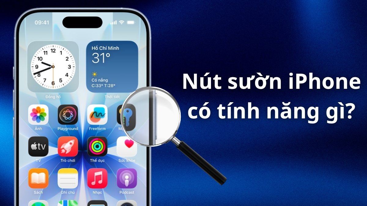 Nút sườn iPhone có tính năng gì? Nằm ở vị trí nào trên máy?