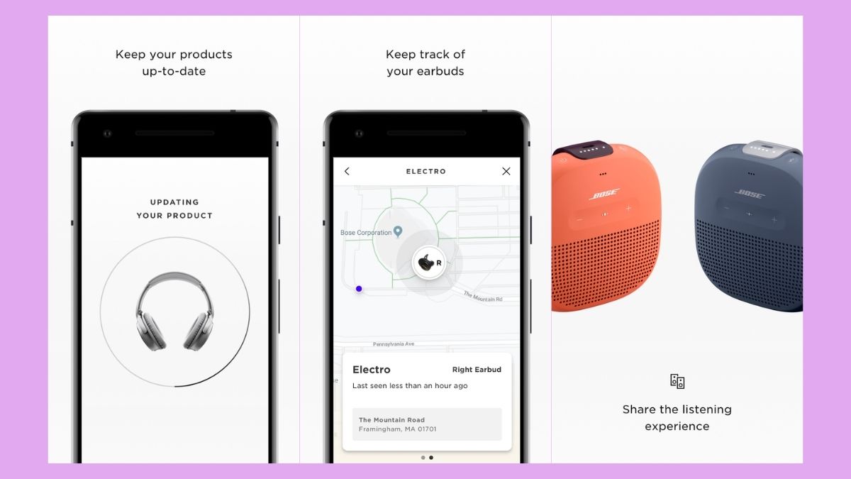 phần mềm kết nối điện thoại với 2 loa Bluetooth - Bose Connect