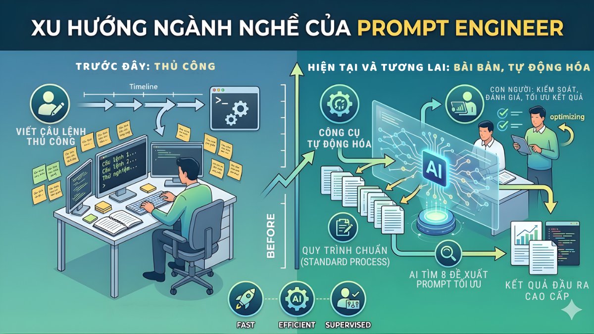 Xu hướng ngành nghề của Prompt Engineer