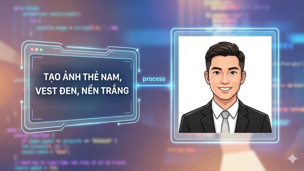 Tổng hợp câu prompt tạo ảnh thẻ nền trắng từ Gemini 