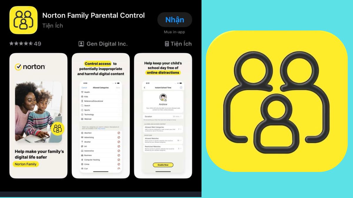 Norton Family cách theo dõi điện thoại của con