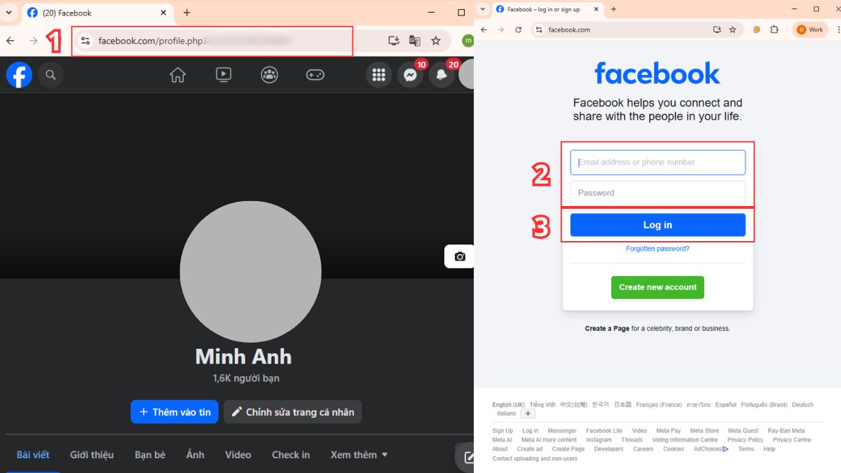 Quên tên đăng nhập nhưng vẫn nhớ mật khẩu