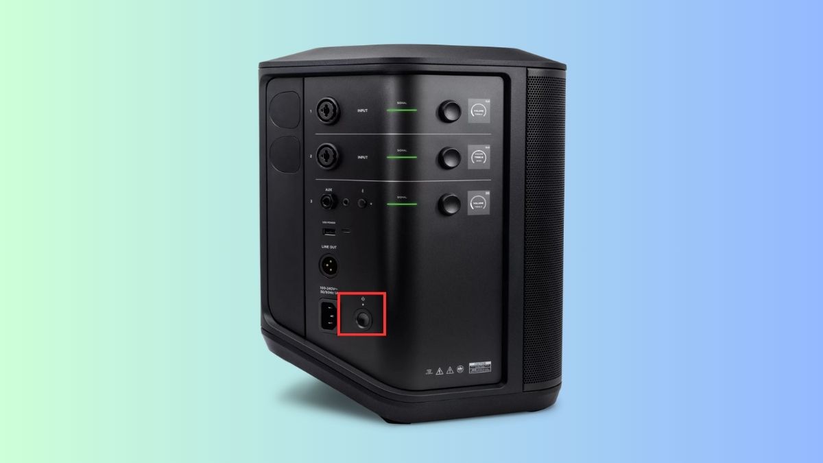 Cách reset loa Bluetooth Bose S1 Pro