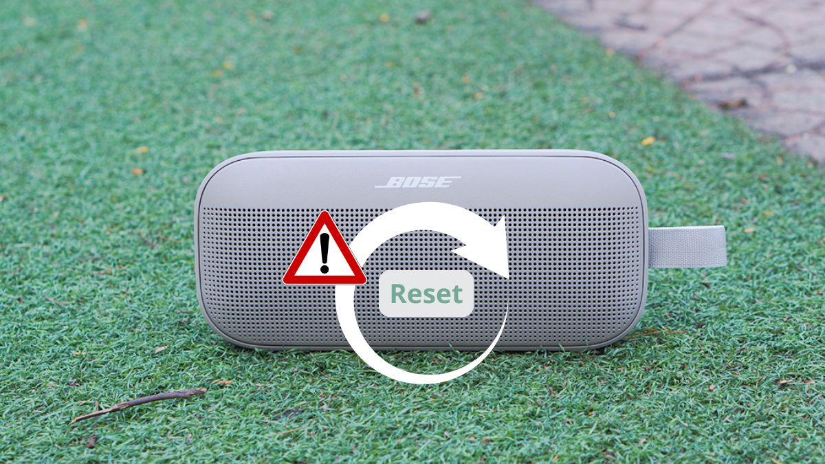Lưu ý khi reset loa Bluetooth Bose