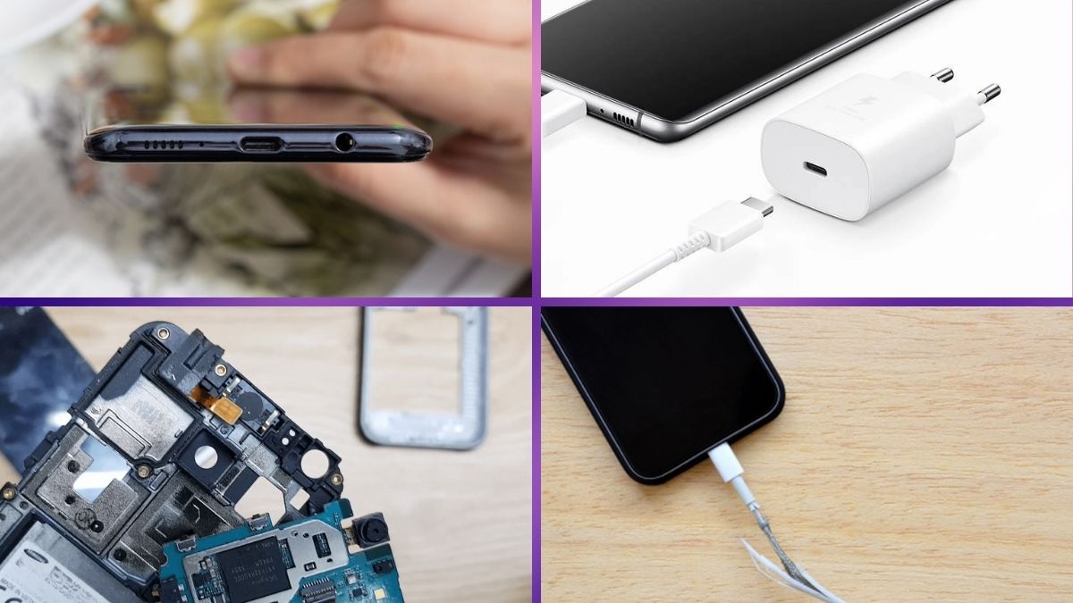 Nguyên nhân dẫn đến Samsung A50s sạc không báo gì?