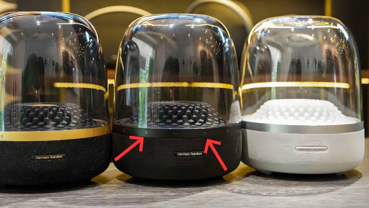 Cách sửa loa Harman Kardon không lên nguồn reset lại loa - bước 4