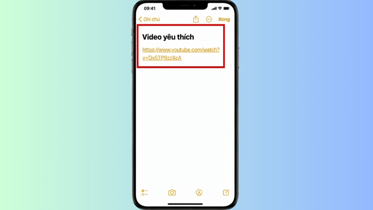 Cách lưu video YouTube trên iPhone bằng tính năng chia sẻ hoặc lưu liên kết - bước 4