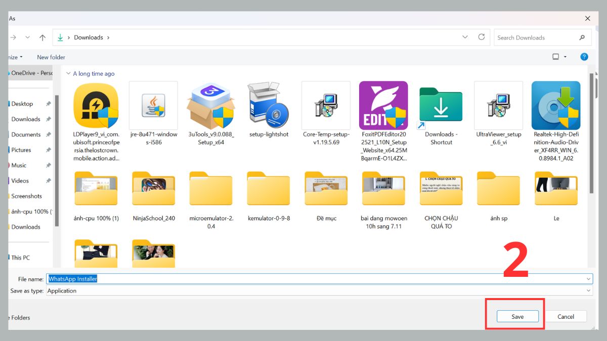 Cách tải WhatsApp cho máy tính Windows hay MacOS - bước 2