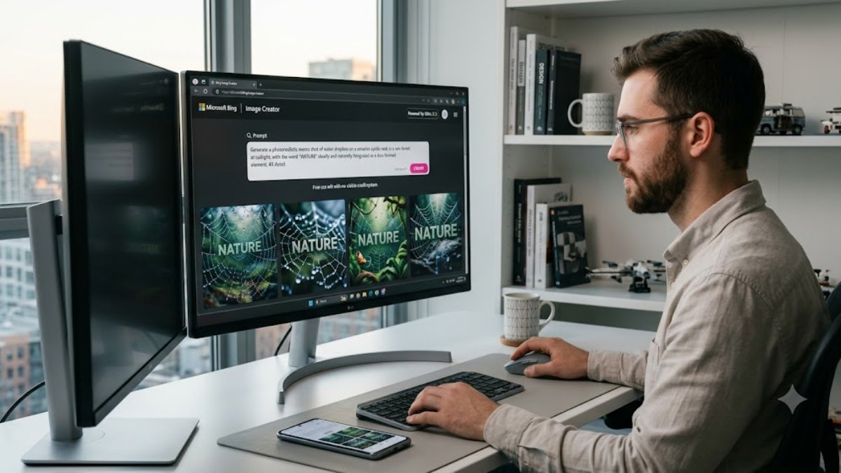 Bing Image Creator tạo ảnh bằng ai