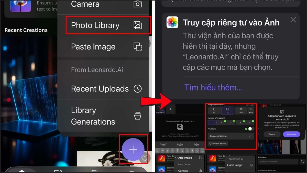 Cách tạo ảnh AI từ ảnh thật bằng app tạo ảnh AI miễn phí - bước 3