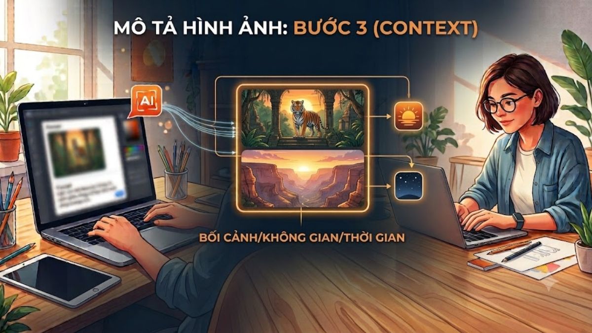 Hướng dẫn cách viết prompt tạo ảnh AI tối ưu và chuẩn xác nhất - bước 3
