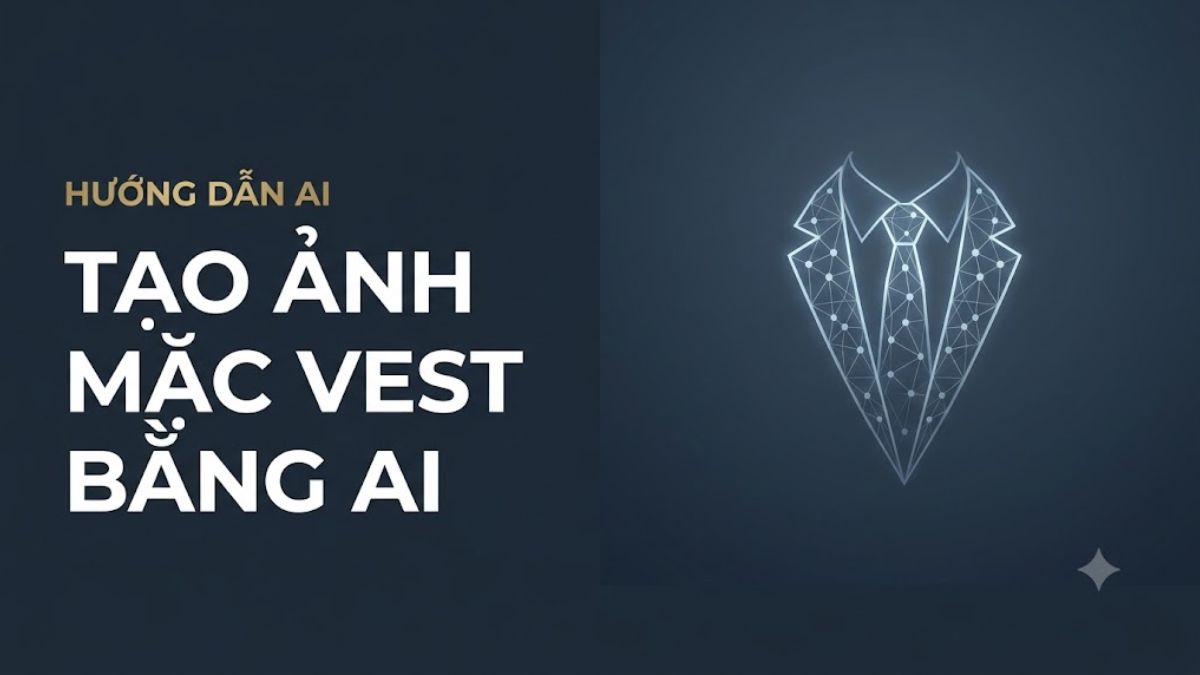 Hướng dẫn cách tạo ảnh mặc vest bằng AI nhanh chóng đơn giản