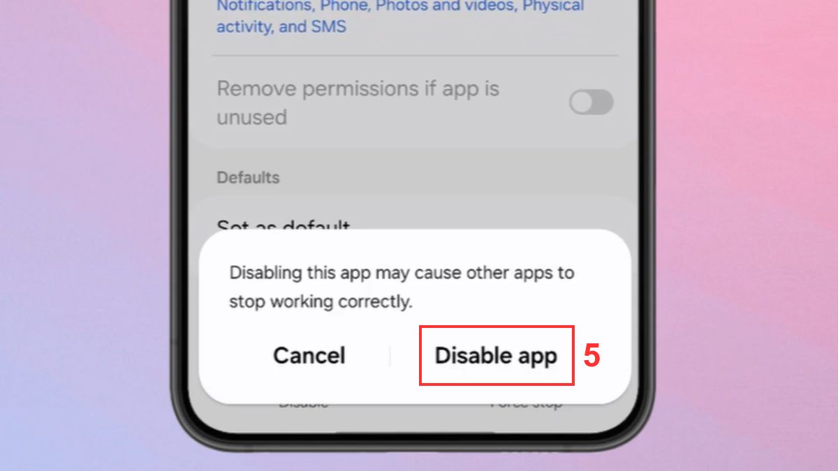 Cách vô hiệu hóa Google Play - bước 3