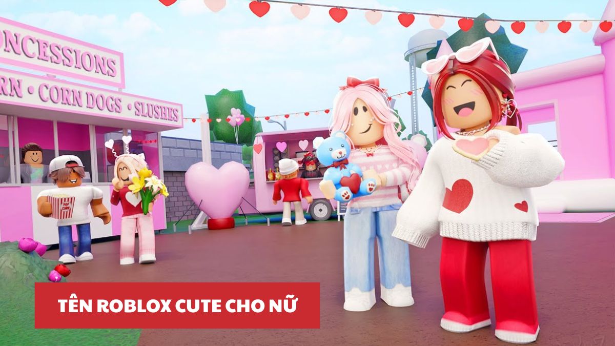Tên Roblox cute cho nữ
