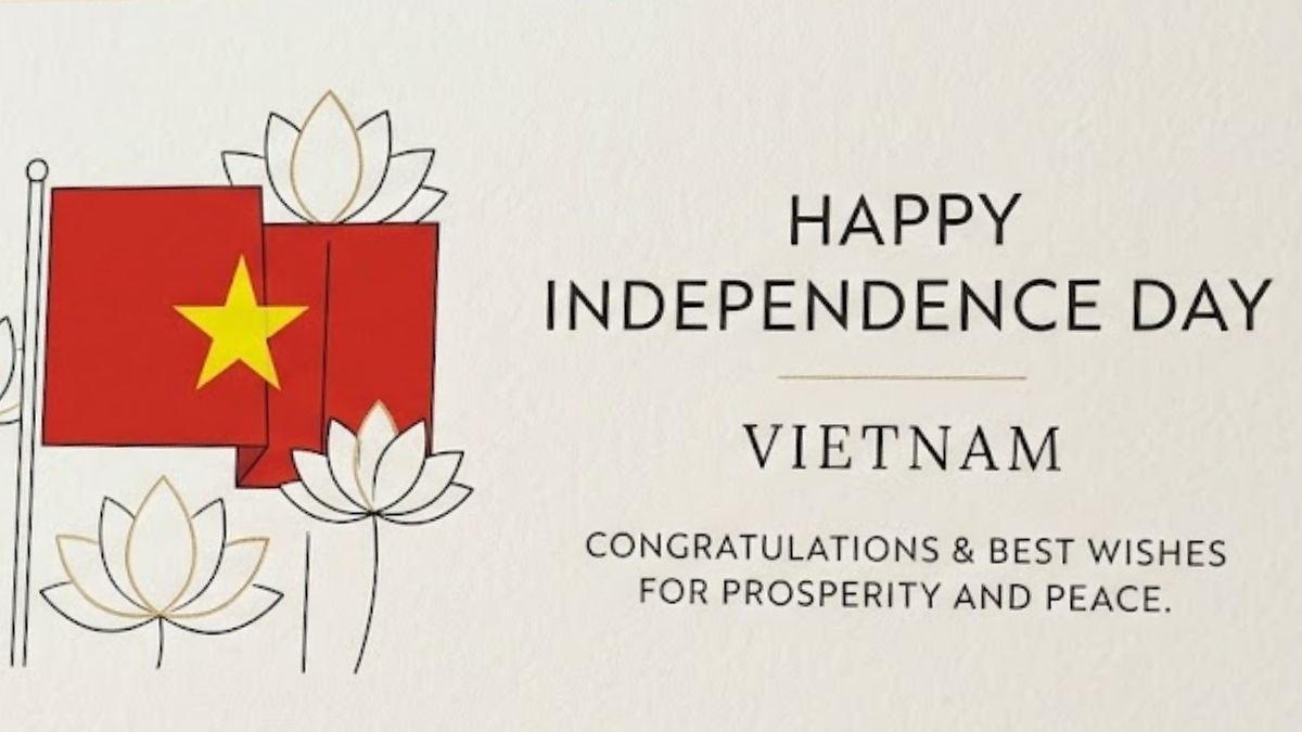 Mẫu thiệp 2/9 tiếng Anh sang trọng -1
