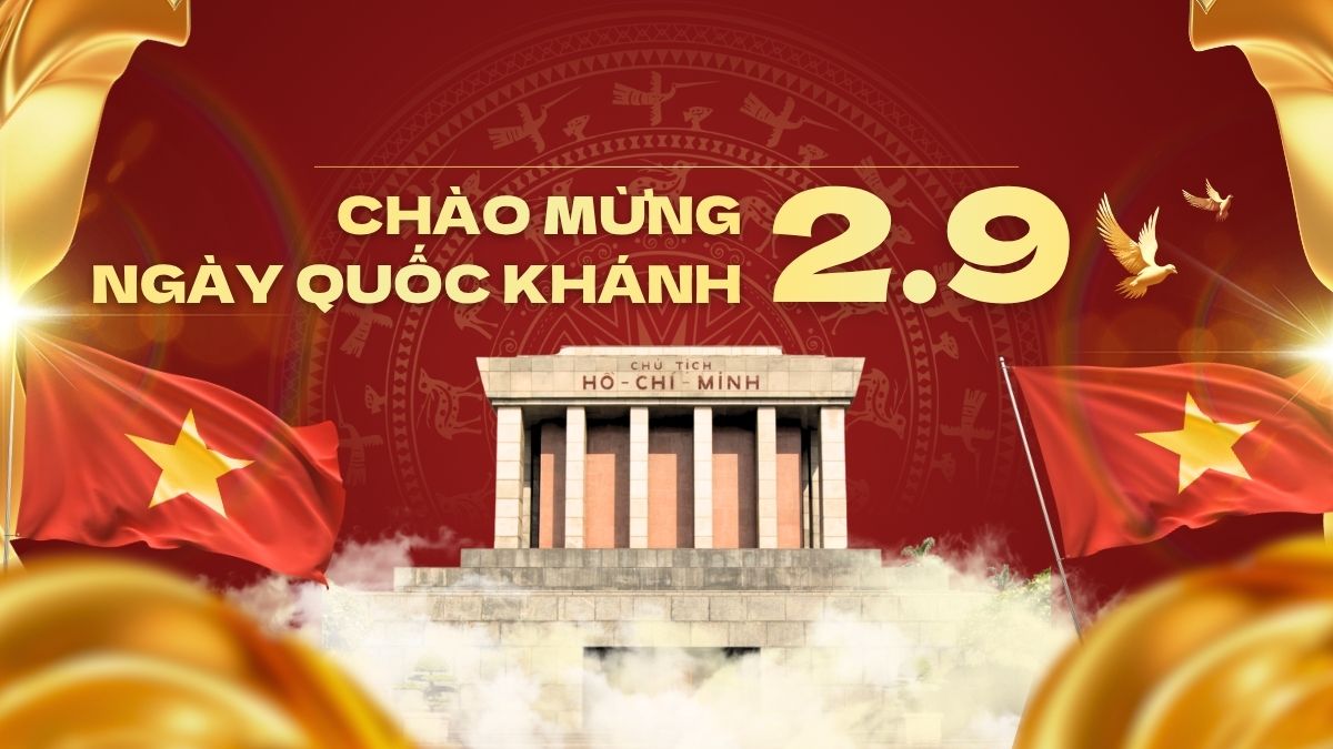 Mẫu thiệp điện tử 2/9 hiện đại cho cá nhân - 2