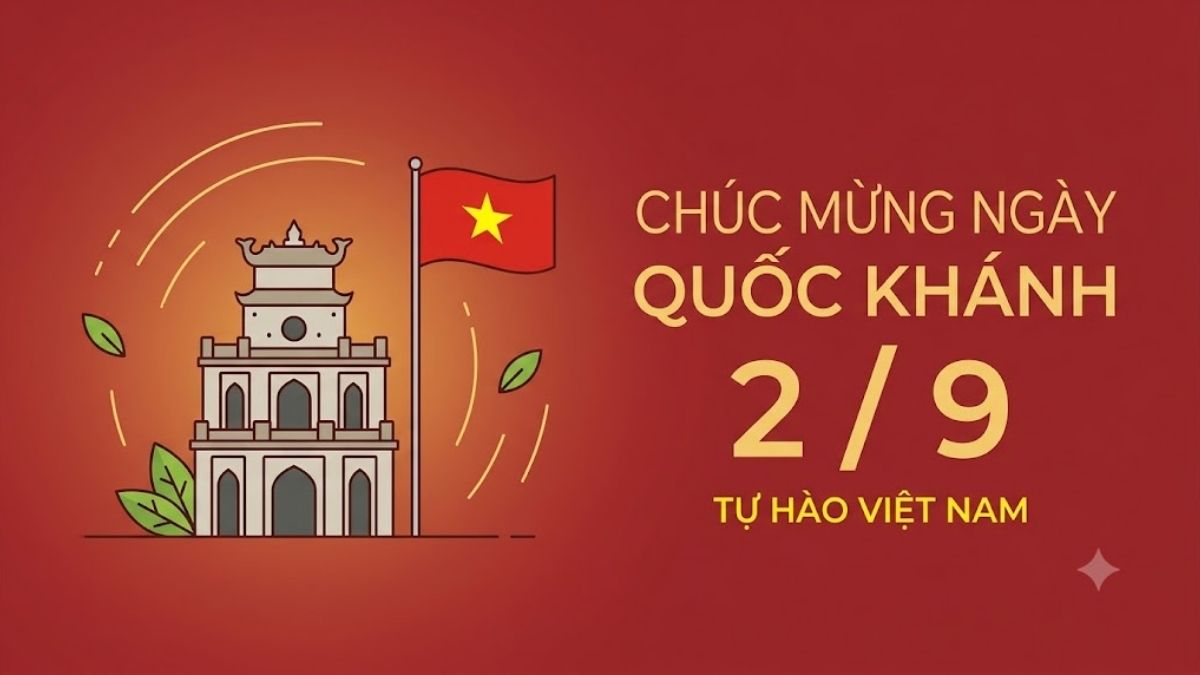 Mẫu thiệp điện tử 2/9 hiện đại cho cá nhân - 3