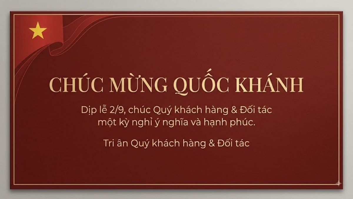 Mẫu thiệp chúc mừng Quốc khánh cho doanh nghiệp - 1