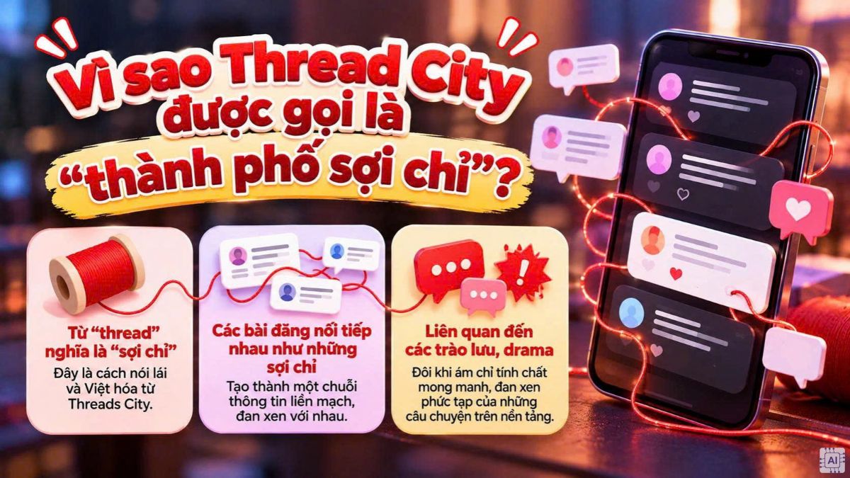 Vì sao Thread City được gọi là “thành phố sợi chỉ”?