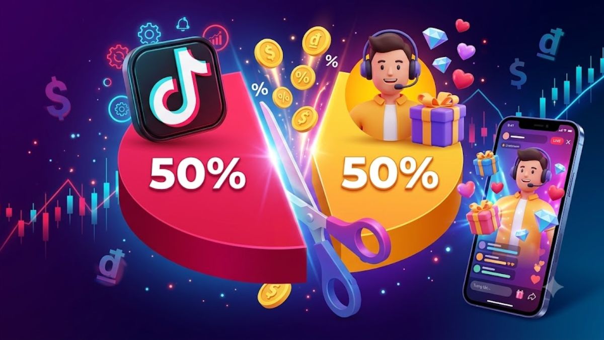 TikTok ăn bao nhiêu phần trăm tiền donate mới nhất?