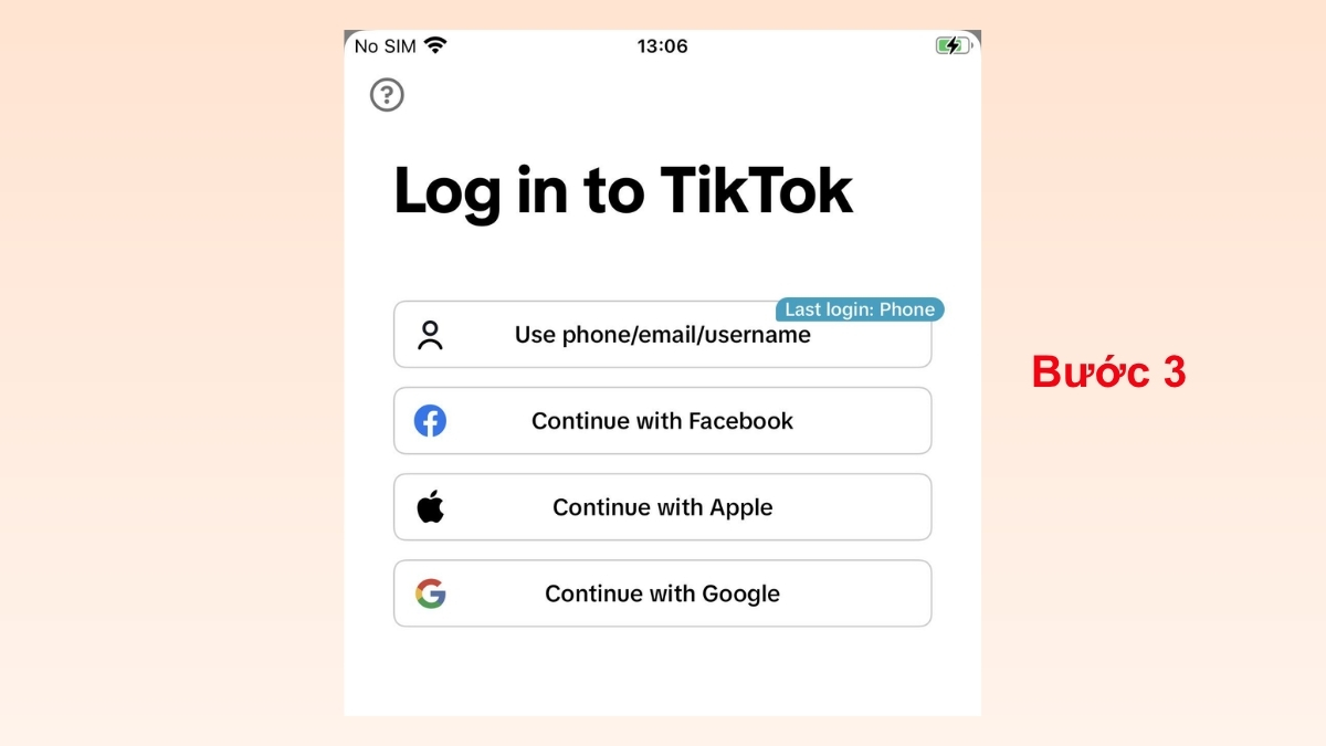 Cách khắc phục lỗi TikTok không đăng nhập được -  khởi động lại thiết bị - bước 3