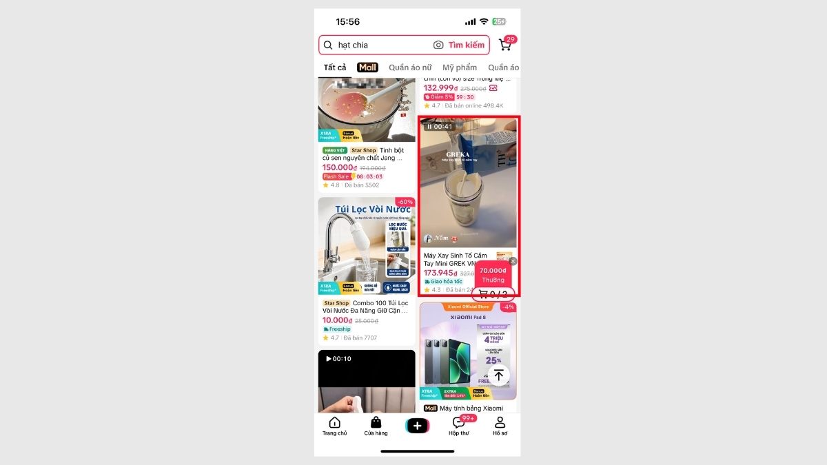 Cách khắc phục lỗi không thấy nút hỏa tốc trên TikTok - bước 3