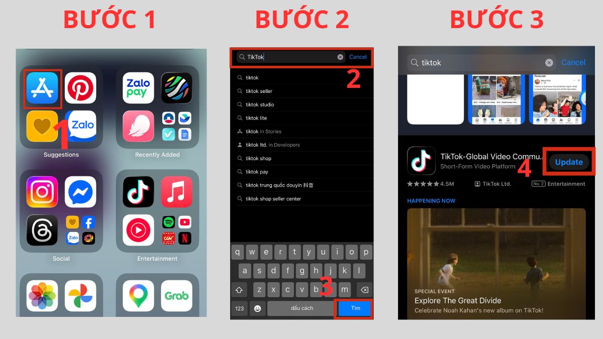 Cách sửa lỗi TikTok không có kết nối internet - cập nhật hoặc cài đặt lại phiên bản mới iOS