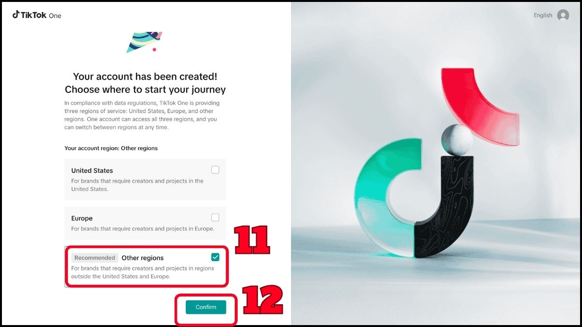 Hướng dẫn đăng ký và sử dụng TikTok One với doanh nghiệp - bước 2.3