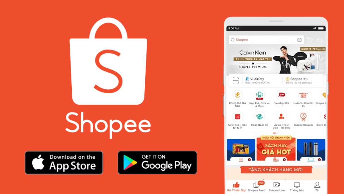 những ứng dụng hay cho điện thoại android - Shopee