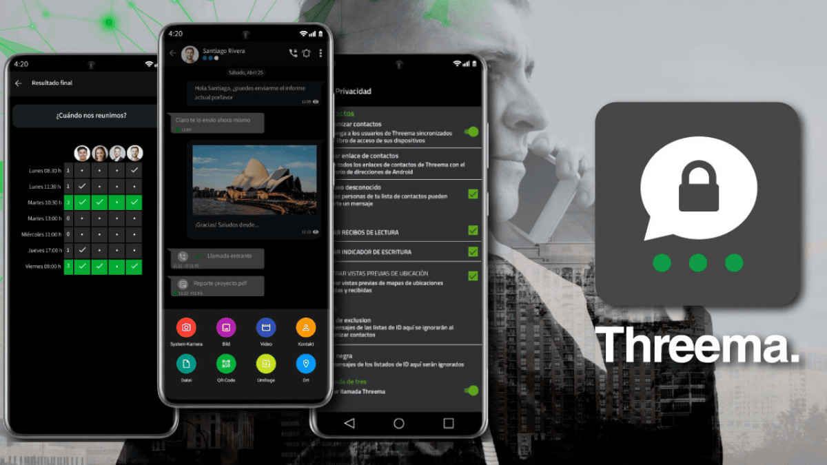 Threema - app nhắn tin miễn phí
