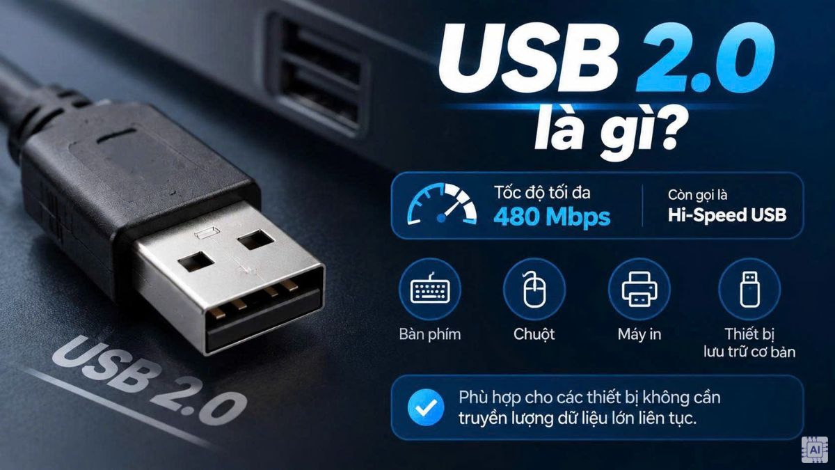 USB 2.0 là gì?