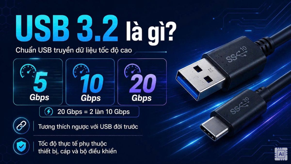 USB 3.2 là gì?