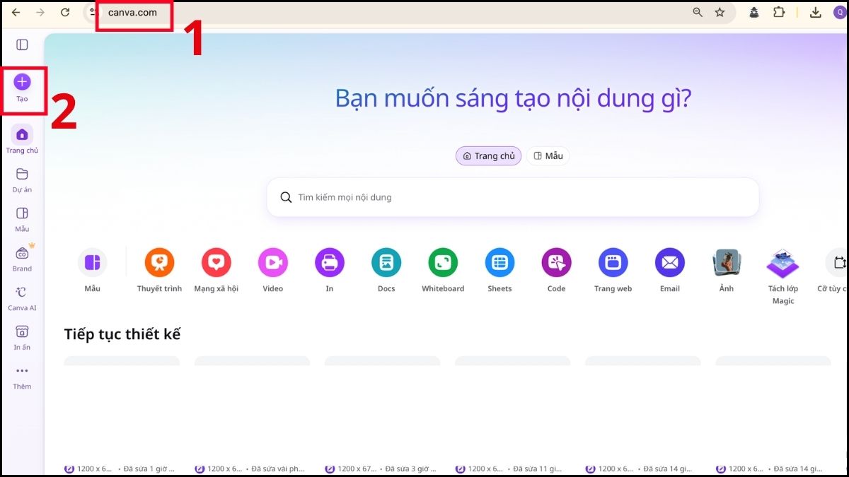 Cách vẽ tranh 2/9 bằng ứng dụng Canva và Procreate - bước 1