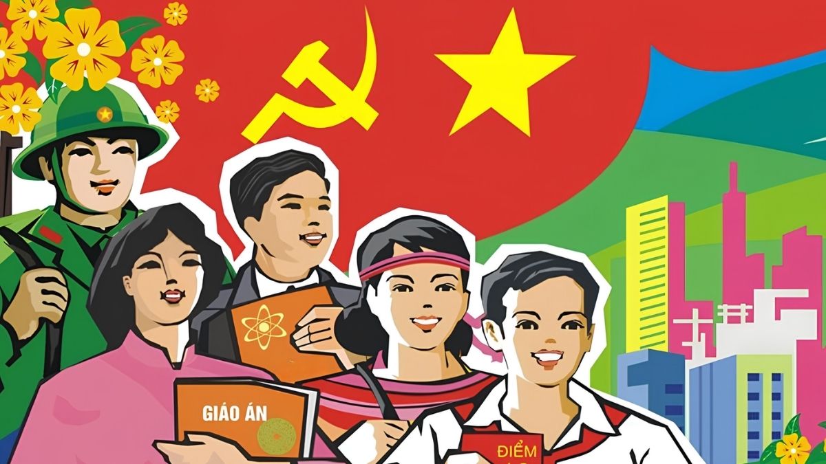 Vẽ tranh cổ động ngày Quốc khánh 2/9 - 1