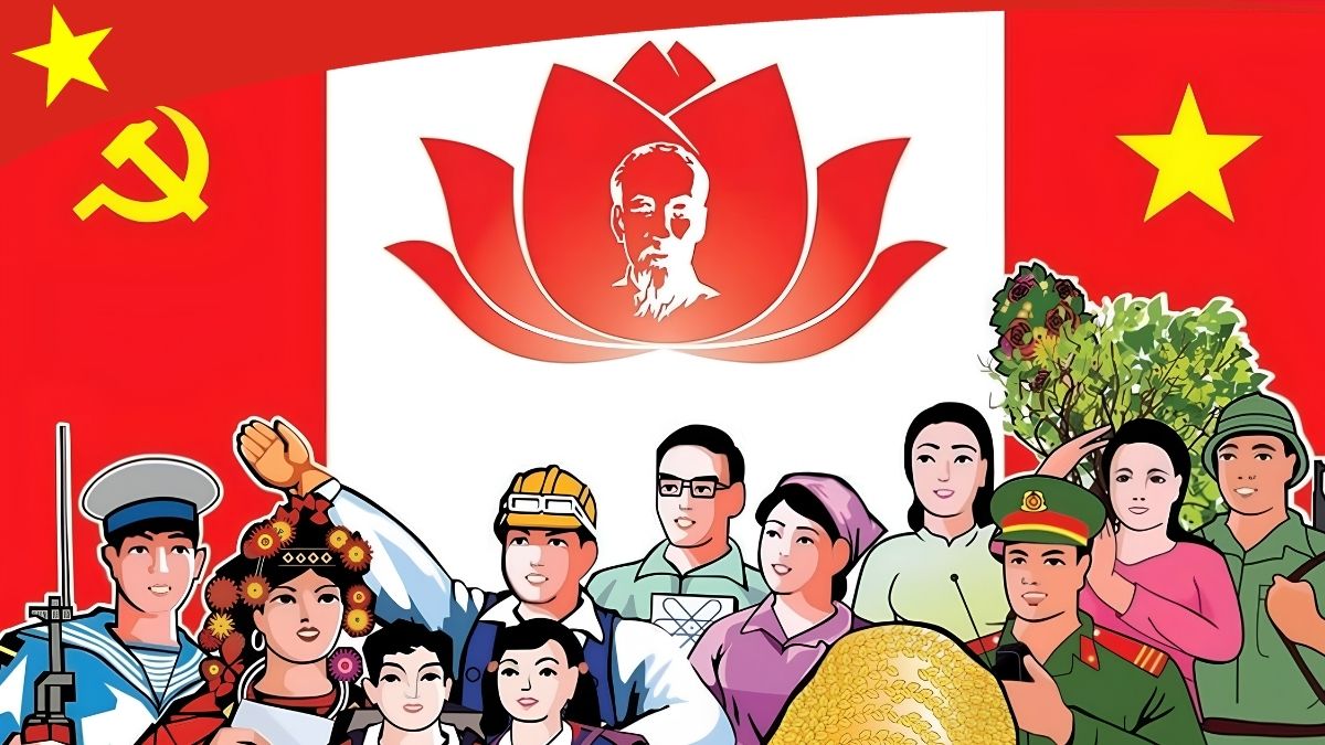 Vẽ tranh cổ động ngày Quốc khánh 2/9 - 3