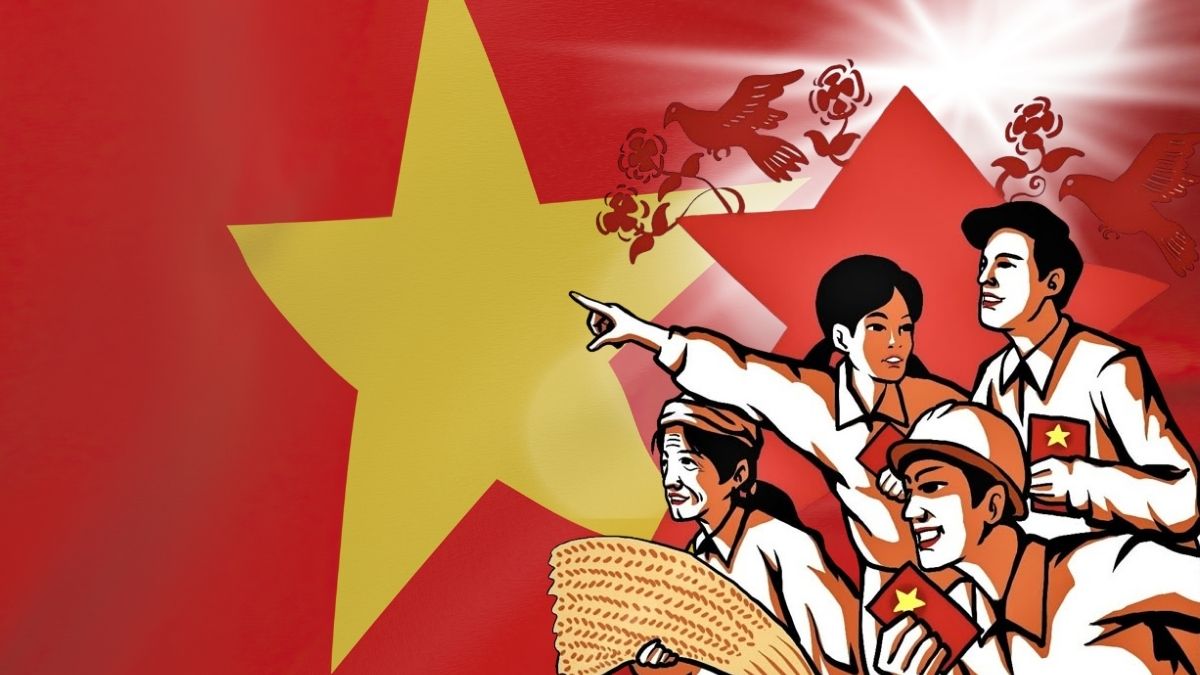 Vẽ tranh cổ động ngày Quốc khánh 2/9 - 5